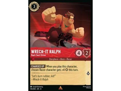 Wreck-It Ralph - Back Seat Driver
