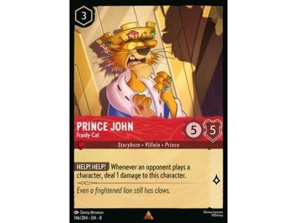Prince John - Fraidy-Cat