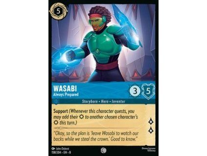 Wasabi - Always Prepared