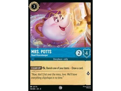 Mrs. Potts - Head Housekeeper