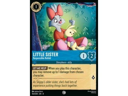 Little Sister - Responsible Rabbit