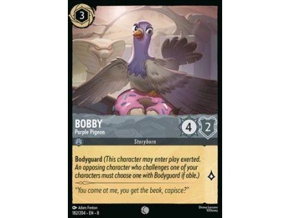 Bobby - Purple Pigeon