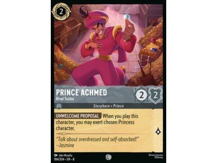 Prince Achmed - Rival Suitor