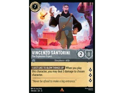 Vincenzo Santorini - The Explosives Expert