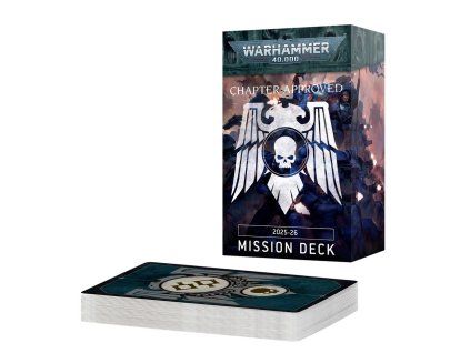 Warhammer 40,000 — Chapter Approved Mission Deck - 2025-26