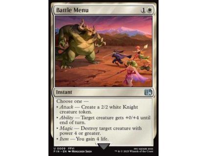 Battle Menu
