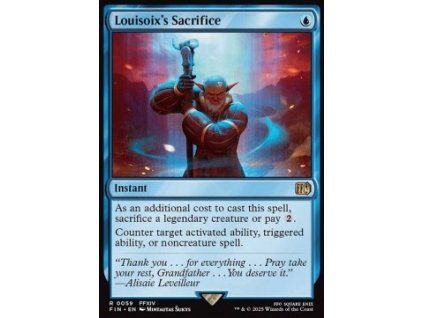 Louisoix's Sacrifice