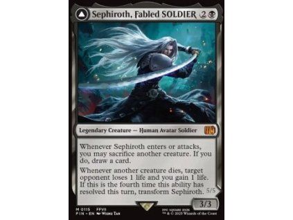 Sephiroth, Fabled SOLDIER // Sephiroth, One-Winged Angel
