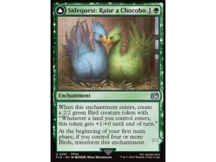 Sidequest: Raise a Chocobo // Black Chocobo