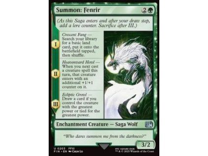 Summon: Fenrir