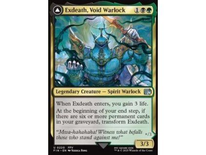 Exdeath, Void Warlock // Neo Exdeath, Dimension's End