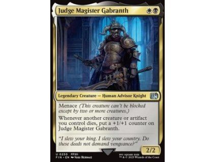 Judge Magister Gabranth