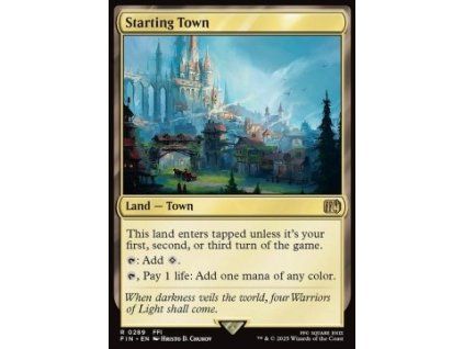 Starting Town