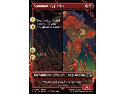 Summon: G.F. Ifrit - borderless
