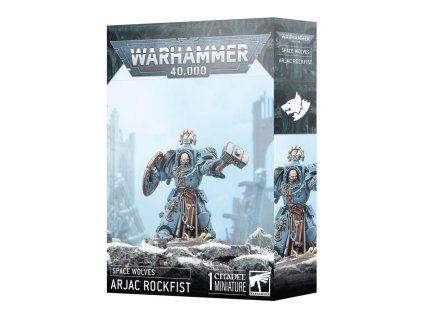 Warhammer 40,000 — Space Wolves Arjac Rockfist
