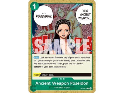Ancient Weapon Poseidon (OP11-037)