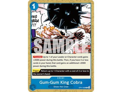 Gum-Gum King Cobra (OP11-059)