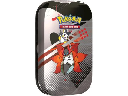 karetni hra pokemon tcg scarlet violet black bolt white flare volcarona unova mini tin 900w