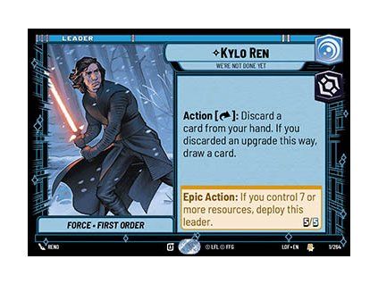 Kylo Ren, We're Not Done Yet