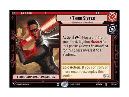 Third Sister, Seething With Ambition (V.1)