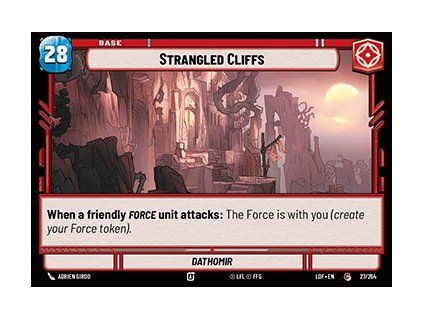 Strangled Cliffs // The Force Token