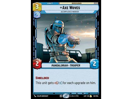 Axe Woves, Accomplished Warrior (V.1)