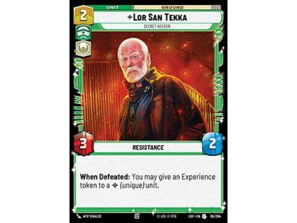Lor San Tekka, Secret Keeper (V.1)