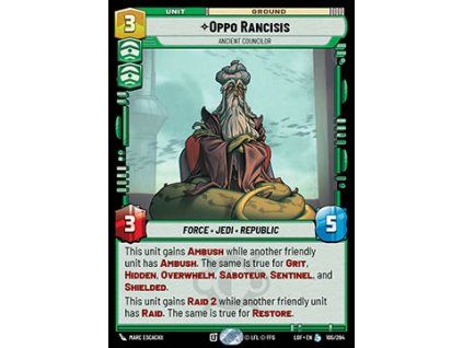 Oppo Rancisis, Ancient Councilor (V.1)