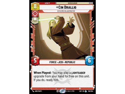 Cin Drallig, Esteemed Blademaster (V.1)