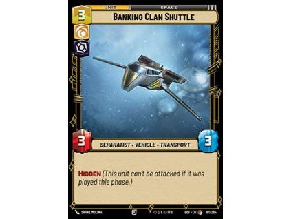 Banking Clan Shuttle (V.1)