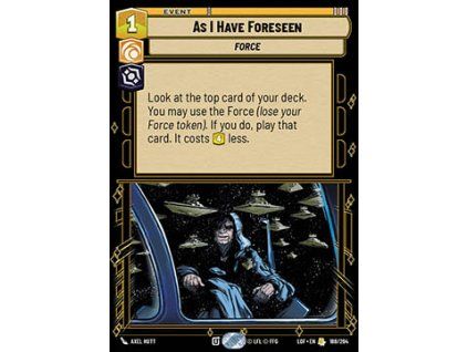 As I Have Foreseen (V.1)