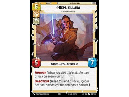 Depa Billaba, A Higher Purpose (V.1)