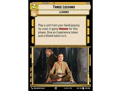 Three Lessons (V.1)