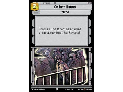 Go Into Hiding (V.1)