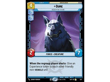 Dume, Redeem the Future (V.2)