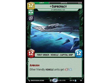 Supremacy, Of Unimaginable Size (V.2)