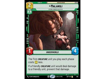 Malakili, Loving Rancor Keeper (V.2)