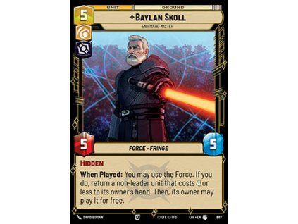 Baylan Skoll, Enigmatic Master (V.2)