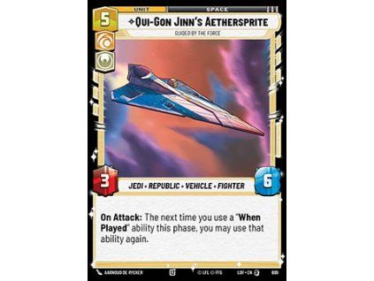 Qui-Gon Jinn's Aethersprite, Guided by the Force (V.2)