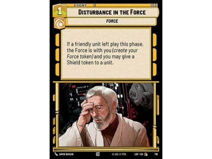 Disturbance in the Force (V.2)