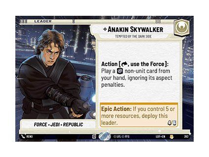 Anakin Skywalker, Tempted by the Dark Side (V.1)