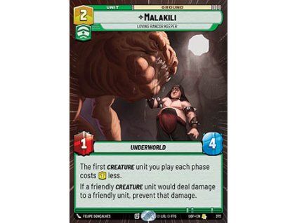Malakili, Loving Rancor Keeper (V.1)