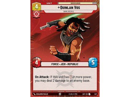 Quinlan Vos, Dark Disciple (V.1)