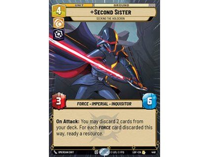 Second Sister, Seeking the Holocron (V.1)
