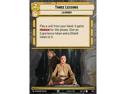 Three Lessons (V.1)