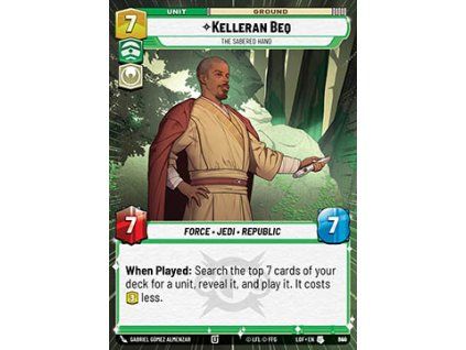 Kelleran Beq, The Sabered Hand (V.2)