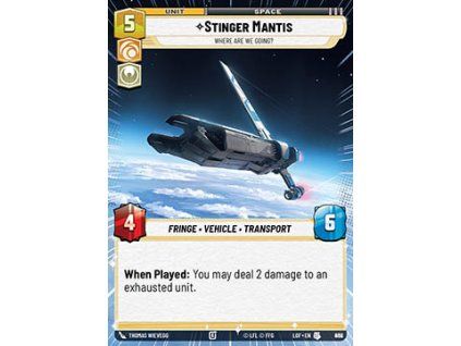 Stinger Mantis, Where Are We Going? (V.2)