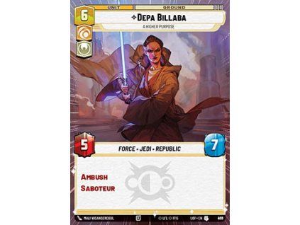 Depa Billaba, A Higher Purpose (V.2)