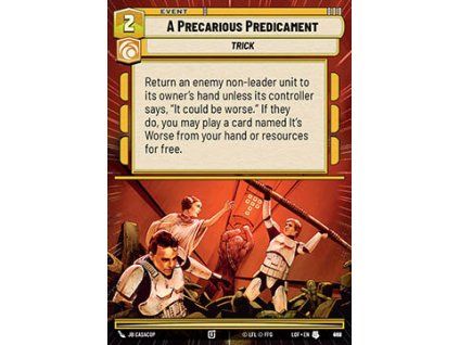 A Precarious Predicament (V.2)