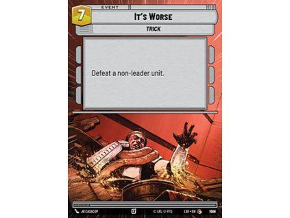 It's Worse (V.2)